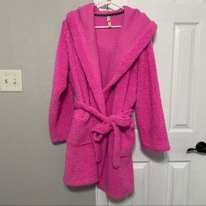 Pink Fluffy Robe